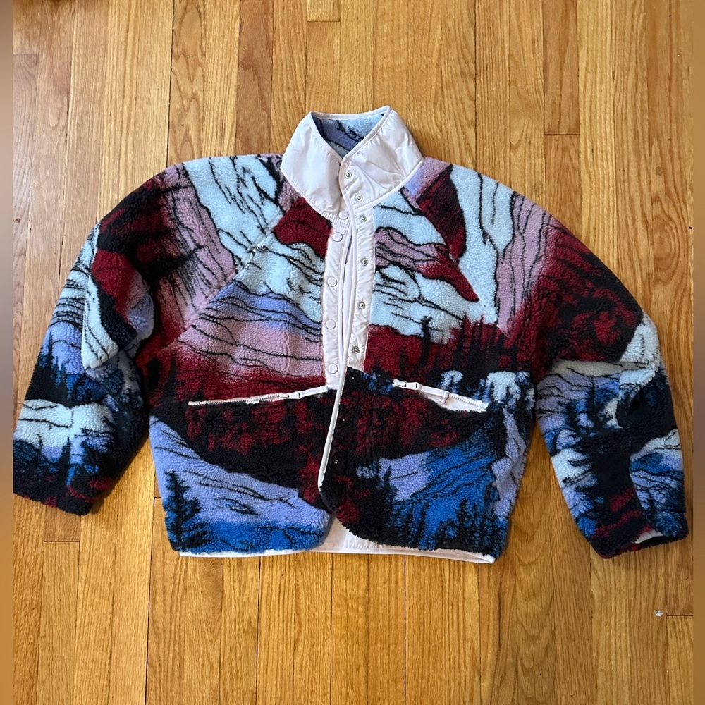 Free People Hit the Slopes Fleece Jacket